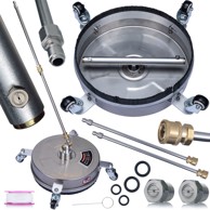 ROSFIX Set T-Racer četke za čišćenje pločnika, 14", 275 bar